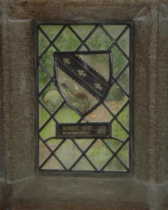Stubley Hall inside window
